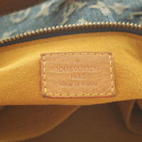 Louis Vuitton Baggy PM aus Baumwolle in Blau