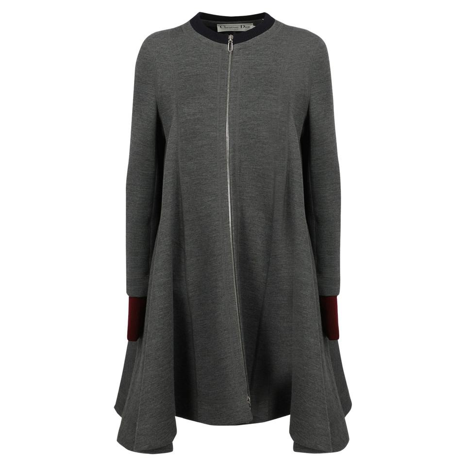 Dior Jacket/Coat Wool in Grey