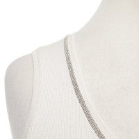 Brunello Cucinelli Top in cream