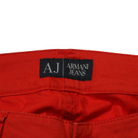 Armani Jeans Jeans Katoen in Rood
