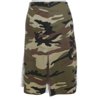 Pinko skirt with camouflage pattern