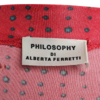 Philosophy Di Alberta Ferretti Robe en jersey avec motif