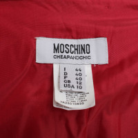Moschino Cheap And Chic Bleistiftrock in Dunkelrot