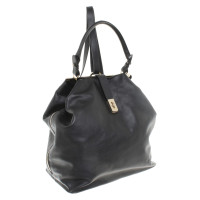 Schumacher Leather backpack in black