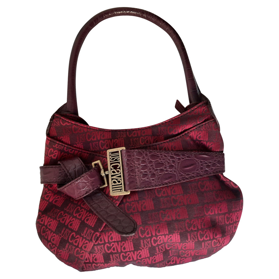 Just Cavalli Shoulder bag in Bordeaux