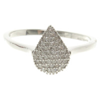 Bliss Witgouden ring '' drop ''