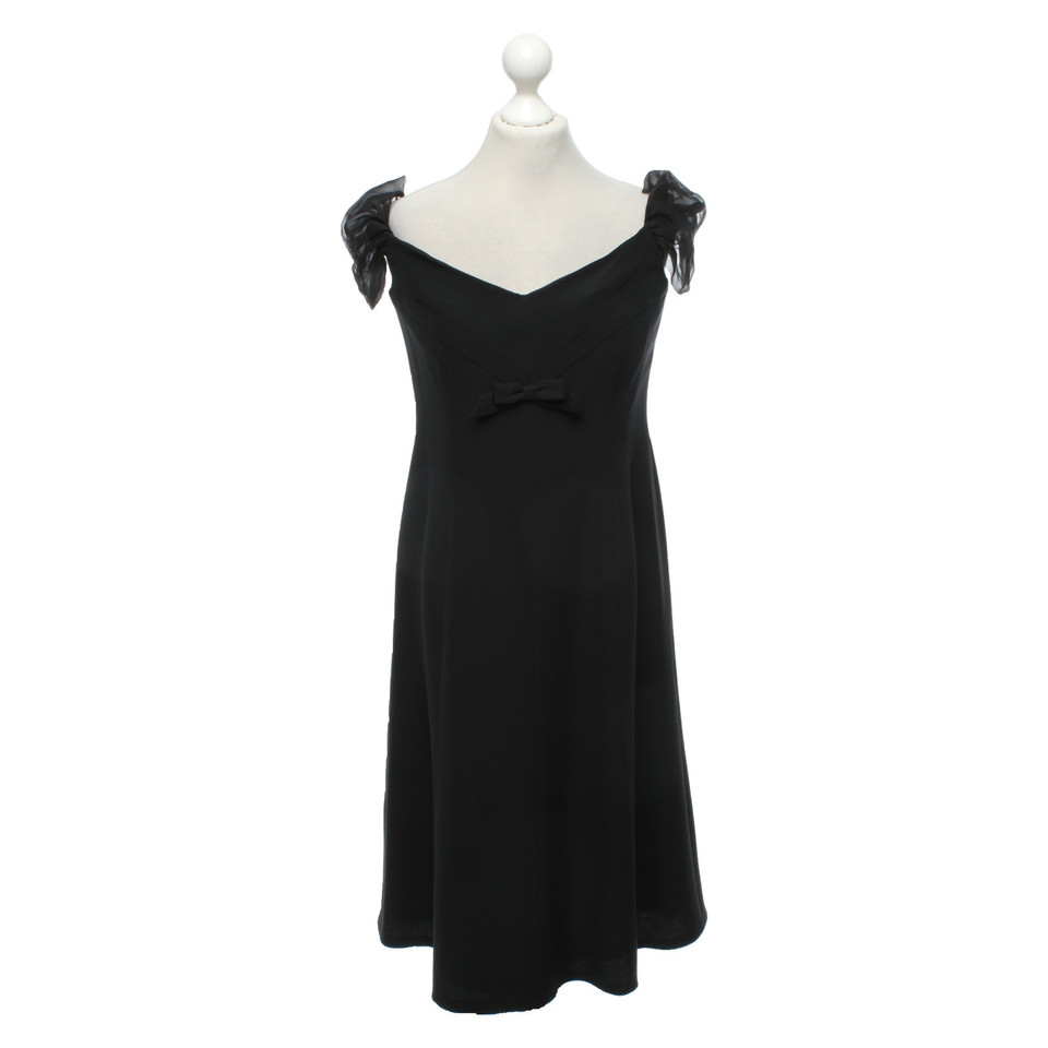 Rena Lange Dress Silk in Black