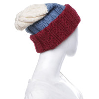 Dsquared2 Wool hat with stripes