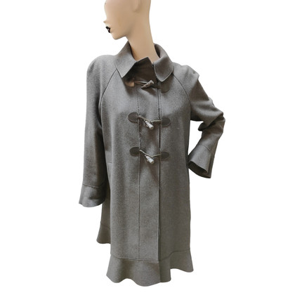 Philosophy Di Alberta Ferretti Jacke/Mantel aus Wolle in Grau