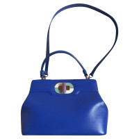 Bulgari Isabella Rossellini Bag en Cuir en Bleu