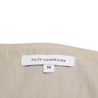 Faith Connexion Goudkleurige leren jas