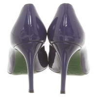 Dolce & Gabbana Pumps/Peeptoes Lakleer in Violet