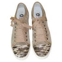 Lanvin Sneakers Suède in Beige