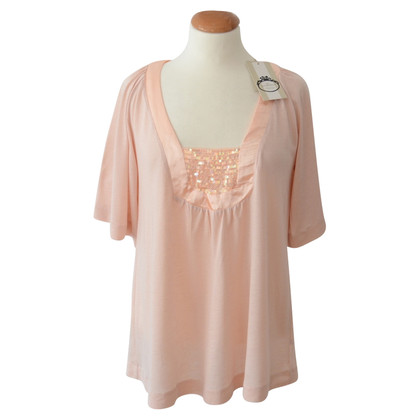 By Malene Birger Top Viscose in Nude