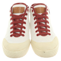 Bally Trainers Canvas in White