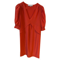 Stella McCartney Kleid aus Seide in Orange