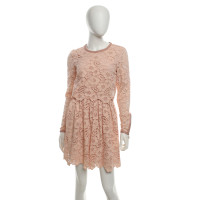 Rachel Zoe Spitzen-Kleid in Rosé