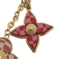 Louis Vuitton Key pendant with flowers