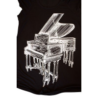 Lauren Moshi T-shirt de changement de piano Lauren Moshi