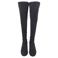 Stuart Weitzman Overknees aus Wildleder