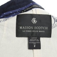 Maison Scotch Blazer in Blu