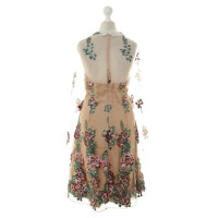 Marchesa Dress with floral embroidery