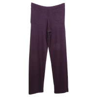Malo Cashmere sweatpants in purple