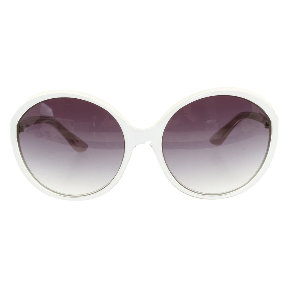 Moschino Sonnenbrille in Weiß