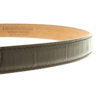 Armani Leather belt in black