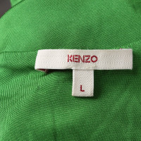 Kenzo Vestito in Seta in Verde