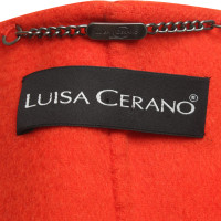 Luisa Cerano Giacca in cashmere a Orange