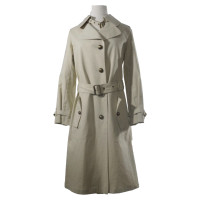 Burberry Jacke/Mantel aus Baumwolle in Beige