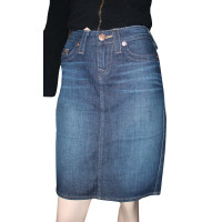 True Religion Denim skirt in used look