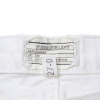 Current Elliott Jeans in bianco