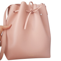 Mansur Gavriel Schoudertas Leer in Roze