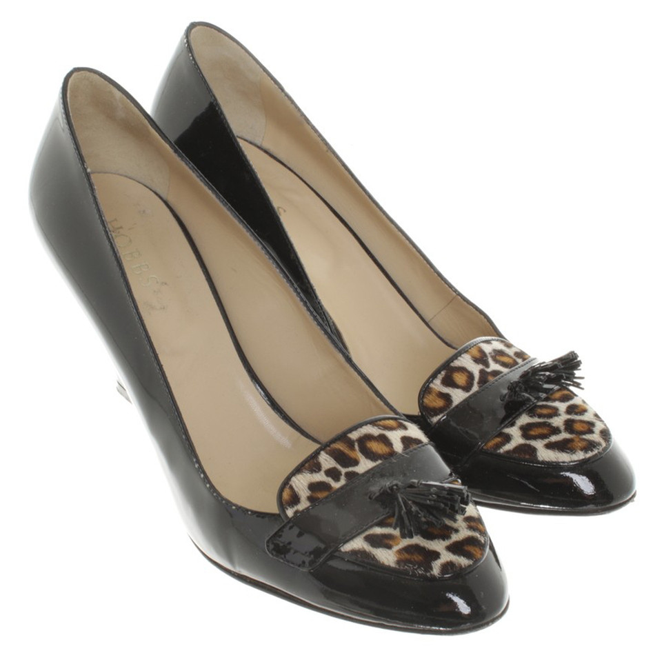 Hobbs pumps patent leather