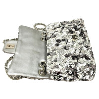 Chanel Classic Flap Bag New Mini in Pelle in Grigio