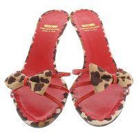 Moschino Sandaletten in Rot