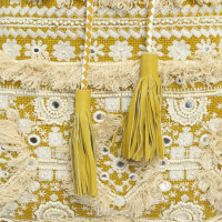 Antik Batik Shopper Cotton in Gold