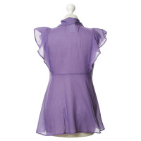 Just Cavalli Bluse in Violett