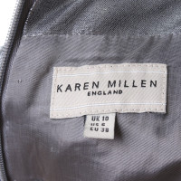 Karen Millen Bandeau-Kleid in Grau