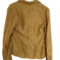 Paul Smith Zijden blouse in geel goud