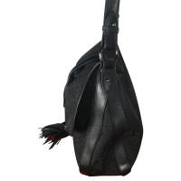 Lancel Shoulder bag Canvas in Black