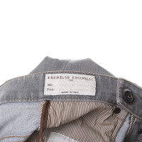 Brunello Cucinelli Jeans in Grijs-Bruin