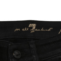 7 For All Mankind Jeans aus Baumwolle in Schwarz