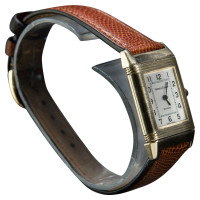 Jaeger Le Coultre Reverso Leer in Bruin