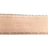 Dolce & Gabbana leather belt