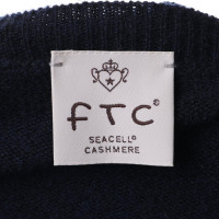 Ftc Sweater in donkerblauw / wit