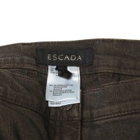 Escada Jeans avec garniture en strass