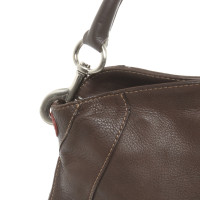 Calvin Klein Handtasche aus Leder in Braun